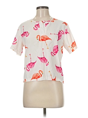 FancyQube Short Sleeve Blouse (view 1)