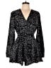 Unbranded Polka Dots Black Romper Size M - photo 1