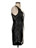 Unbranded 100% Polyester Metallic Black Cocktail Dress Size S - photo 4