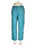 L.L.Bean Solid Teal Casual Pants Size 10r - photo 1