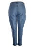 Denim & Co Solid Blue Jeans Size 22 - photo 2