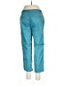 L.L.Bean Solid Teal Casual Pants Size 10r - photo 2