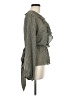 Max Studio 100% Polyester Green Long Sleeve Blouse Size M (estimated) - photo 4