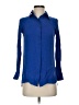 Vince. Blue Long Sleeve Blouse Size 2 - photo 1
