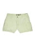 Paris Blues Solid Green Cargo Shorts Size 9 - photo 1