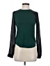Fossil 100% Rayon Green Long Sleeve Top Size XS - photo 1