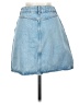 ASOS Design 100% Cotton Solid Blue Denim Skirt Size 4 - photo 2