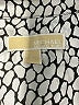 MICHAEL Michael Kors 100% Polyester Animal Print Silver Long Sleeve Blouse Size L - photo 7