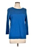 Carlisle Blue Silk Pullover Sweater Size L - photo 1
