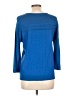 Carlisle Blue Silk Pullover Sweater Size L - photo 2