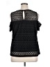 City Chic Black Sleeveless Blouse Size 14 Plus (XS) - photo 2