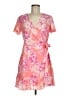 Assorted Brands Tropical Pink Cocktail Dress Size M - photo 1