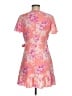 Assorted Brands Tropical Pink Cocktail Dress Size M - photo 2