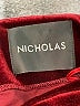 Nicholas Solid Burgundy Cocktail Dress Size 4 (estimated) - photo 4