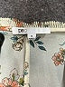 DR2 100% Polyester Floral Ivory 3/4 Sleeve Blouse Size M - photo 7