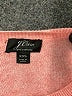 J.Crew 100% Cashmere Orange Pink Cashmere Pullover Sweater Size XXS - photo 7
