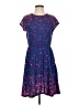 Assorted Brands Hearts Blue Casual Dress Size S (estimated) - photo 1