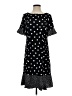 Talbots 100% Polyester Polka Dots Black Casual Dress Size 4 - photo 1