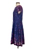 Assorted Brands Hearts Blue Casual Dress Size S (estimated) - photo 5