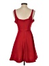 Sequin Hearts 100% Polyester Solid Red Cocktail Dress Size 1 - photo 2