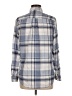 Eddie Bauer Plaid Blue Long Sleeve Button-Down Shirt Size M - photo 2