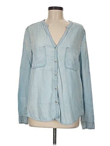 Holding Horses Long Sleeve Button-Down Shirt (view 1)