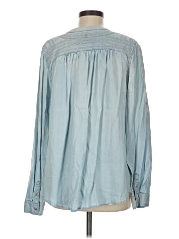 Holding Horses Long Sleeve Button-Down Shirt (view 2)