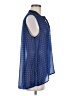 Esprit Blue Sleeveless T-Shirt Size 8 - photo 4