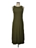ChicMe Solid Green Casual Dress Size L - photo 1