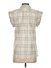 UNTUCKit Plaid Ivory Sleeveless Button-Down Shirt Size 4 - photo 2