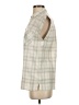 UNTUCKit Plaid Ivory Sleeveless Button-Down Shirt Size 4 - photo 5