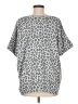 Skargorn Gray Short Sleeve Top Size M - photo 2