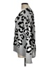Como Vintage Animal Print Silver Pullover Sweater Size L - photo 5