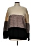 Unbranded 100% Acrylic Color Block Brown Pullover Sweater Size L - photo 1