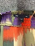 Gap Outlet 100% Polyester Graphic Orange Casual Skirt Size S - photo 4