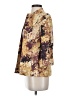 Coldwater Creek 100% Cotton Print Gold Blazer Size 4 - photo 5