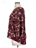 Papermoon 100% Polyester Burgundy 3/4 Sleeve Blouse Size XL - photo 5