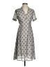 Assorted Brands Paisley Gray Casual Dress Size XXS (estimated) - photo 1