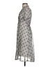 Assorted Brands Paisley Gray Casual Dress Size XXS (estimated) - photo 5