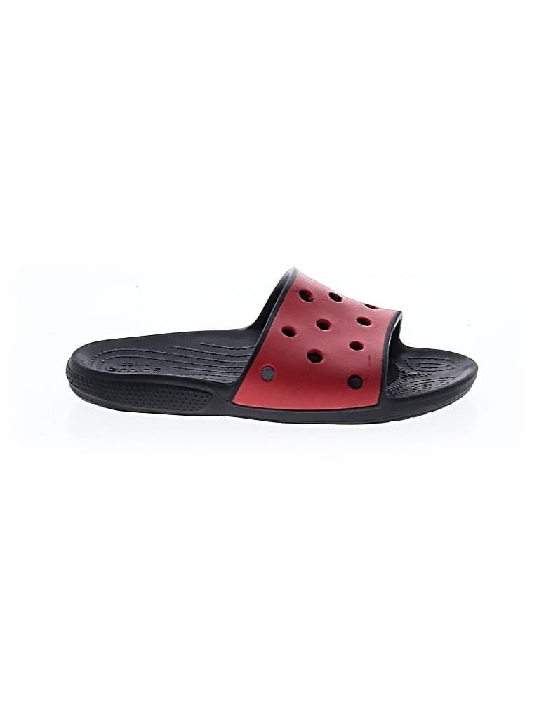 Pre-owned Crocs Sandals In Black