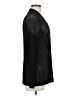 Chico's Houndstooth Black Long Sleeve Blouse Size Med (1) - photo 4