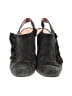 Nanette Lepore Black Gray Heels Size 6 1/2 - photo 2
