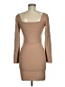 Babaton Solid Tan Cocktail Dress Size M - photo 2