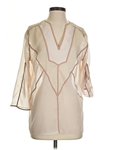 Pookie & Sebastian 3/4 Sleeve Blouse (view 1)