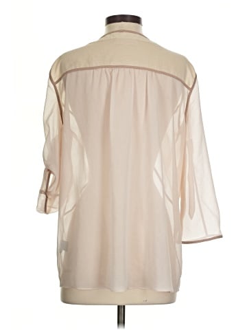 Pookie & Sebastian 3/4 Sleeve Blouse (view 2)