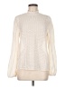 Ann Taylor LOFT Ivory Long Sleeve Blouse Size M - photo 1
