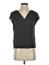 H&M Conscious 100% Polyester Gray Short Sleeve Blouse Size 2 - photo 1