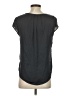 H&M Conscious 100% Polyester Gray Short Sleeve Blouse Size 2 - photo 2