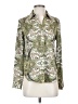 Maison d' Amelie Paisley Green Long Sleeve Blouse Size XS - photo 1