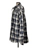 ATM 100% Cotton Plaid Blue Long Sleeve Button-Down Shirt Size S - photo 5